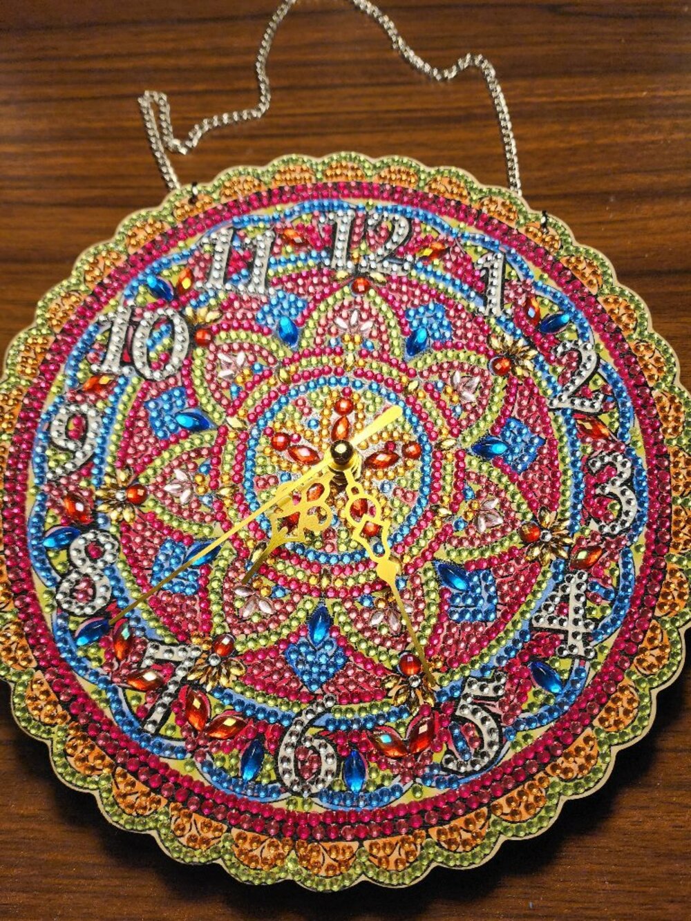 Diamond Art Clock
